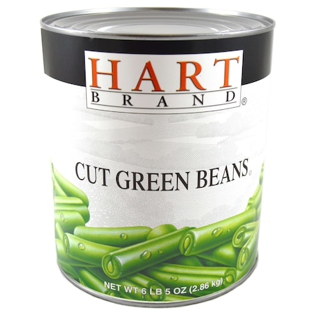 Hart Hart Green Bean Extra Standard 4 Sieve Cut 101 oz., PK6 F007022207259